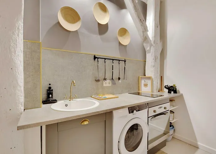 아파트 Magnificent -2br-4p- Le Marais 파리